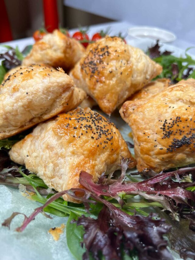 Chicken and Vegetable Pastry Puffs Story